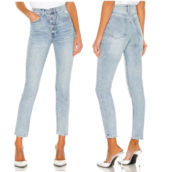 WeWoreWhat Denim - WeWoreWhat Danielle High Rise Straight Jeans